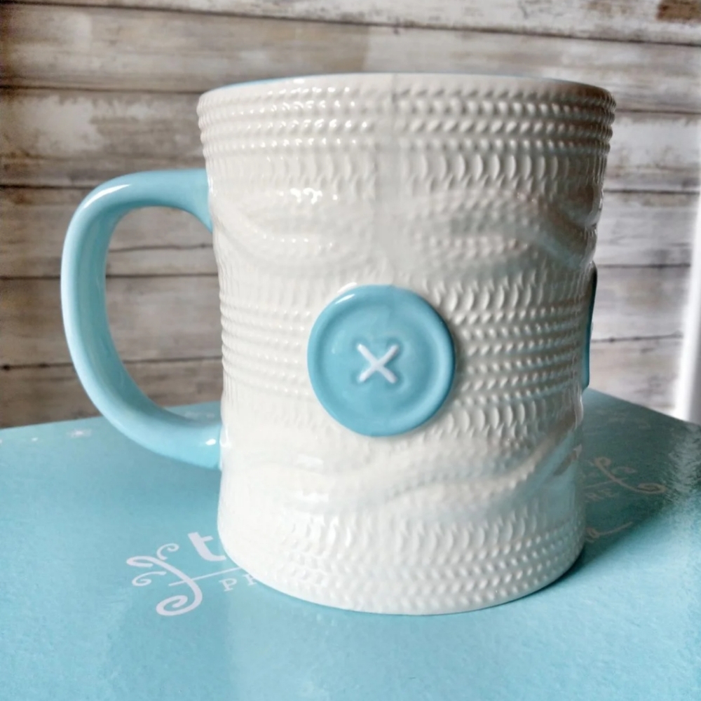 Cozy cable knit (4)16 oz mug set